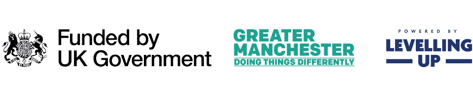 Funded by UK Government Greater Manchester Levelling up