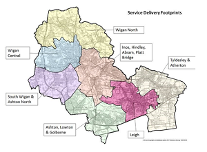 Service delivery footprints