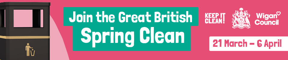 Great british spring clean banner